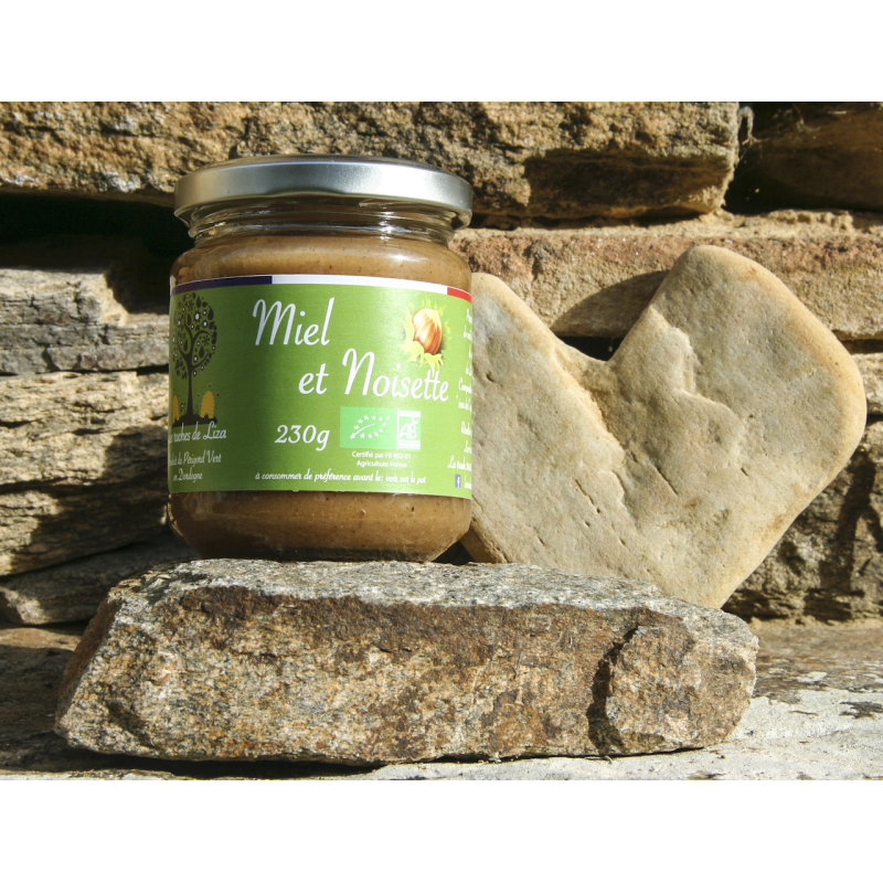 Miel et Noisette bio 230g