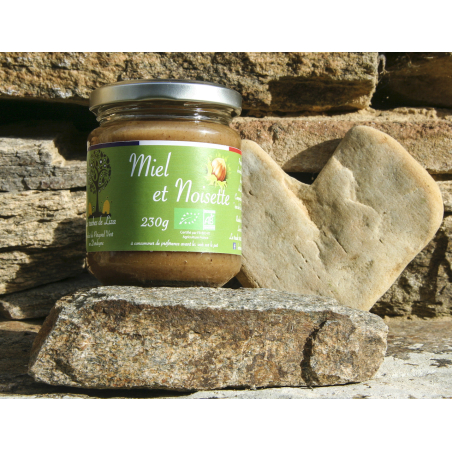 Miel et Noisette bio 230g