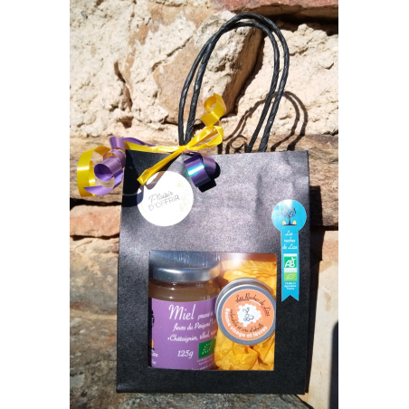 Coffret miel et baume à lèvres